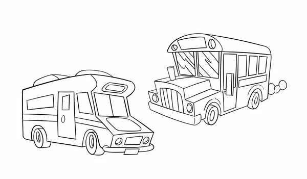 Carros Esboçados Caracteres Desenhos Animados Poses Conjunto Coleções Desenhadas Mão — Vetor de Stock