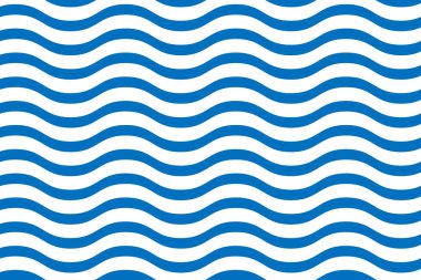 Beyaz arkaplan deseninde çapraz mavi dalga çizgileri.