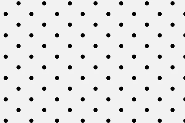 抽象的白色背景和黑色圆点图案 — 图库矢量图片