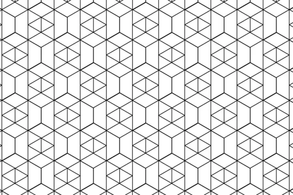 Abstraktes Geometrisches Muster Vektordesign — Stockvektor