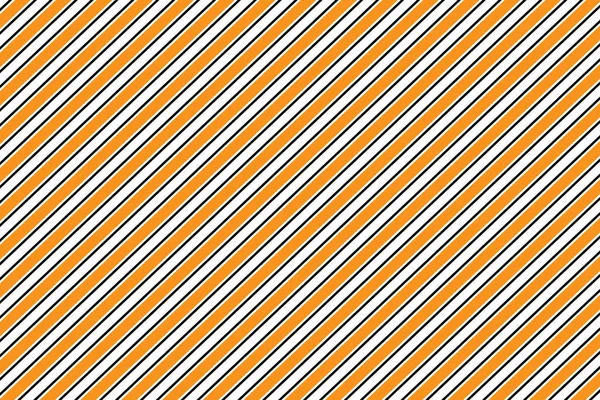 Orange Och Svart Diagonal Rand Mönster — Stock vektor