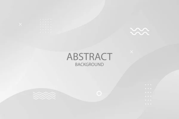 Abstrait Argent Dégradé Fond Dynamique Formes Vectorielles Illustration — Image vectorielle