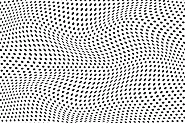 Абстрактний Безшовний Дизайн Візерунка Точкової Хвилі Полка — стоковий вектор