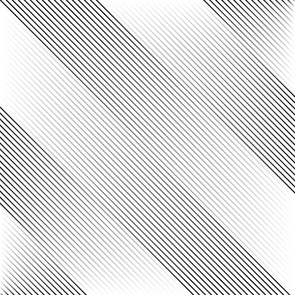 抽象的な黒と白のグラデーションの斜線のパターン — ストックベクタ