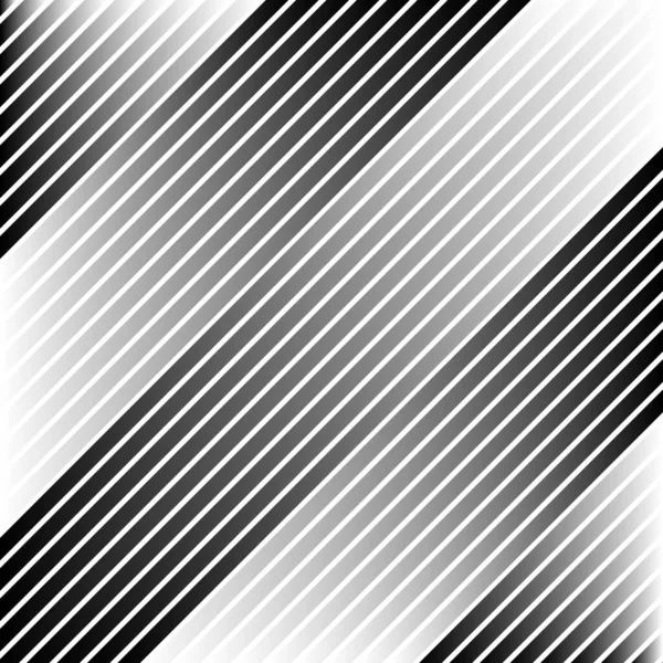 Abstrato Sem Costura Preto Branco Gradiente Diagonal Listra Reta Padrão — Vetor de Stock