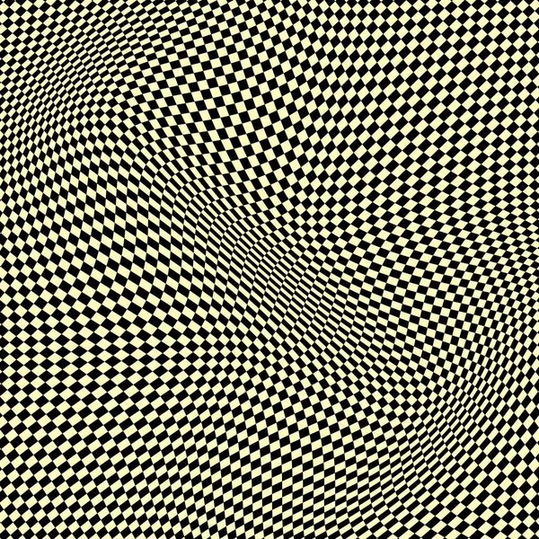 Abstrakt Sömlös Geometrisk Våg Mönster Konst — Stock vektor