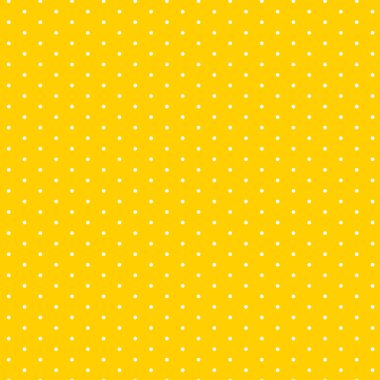 soyut dikişsiz geometrik beyaz nokta deseni ile sarı bg.