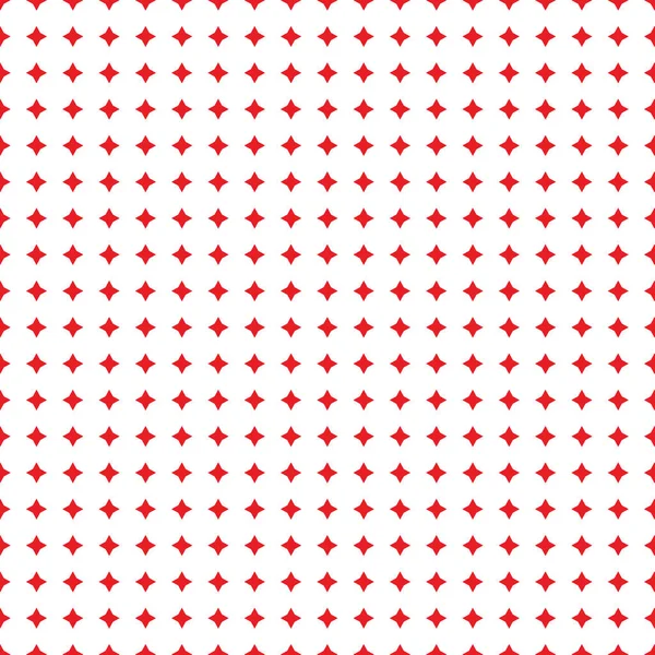 Αφηρημένη Απρόσκοπτη Γεωμετρικό Κόκκινο Αστέρι Μοτίβο Διάνυσμα — Διανυσματικό Αρχείο