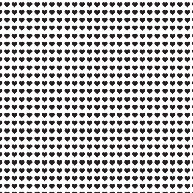 soyut geometrik kalp ızgara sanatı.