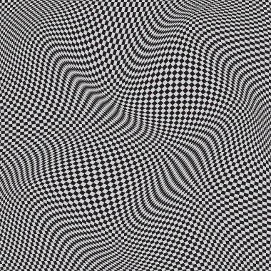 soyut geometrik model vektör çizimi.