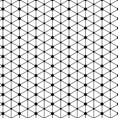 soyut geometrik model vektör çizimi.