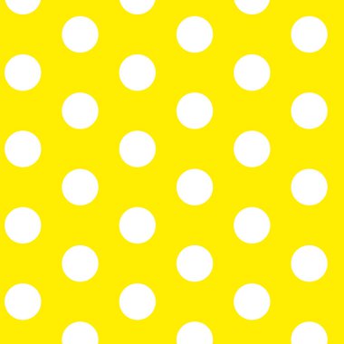 soyut büyük beyaz benekli benekli sarı benekli desen.