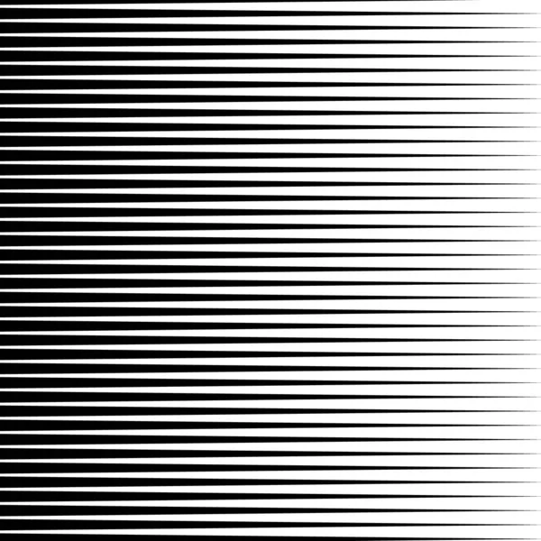 Abstrait Géométrique Noir Horizontal Motif Rayé Vecteur — Image vectorielle