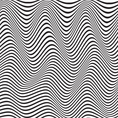 Soyut kesintisiz geometrik desen vektör çizim.