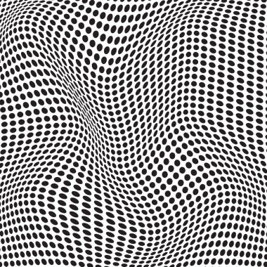 Soyut kesintisiz geometrik desen vektör çizim.