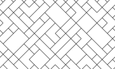 Soyut kesintisiz geometrik desen vektör çizim.