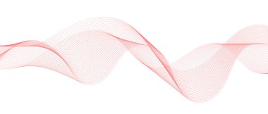 Soyut dalga çizgi deseni.