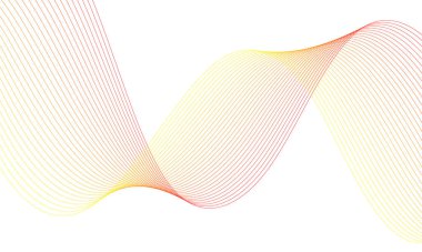 soyut dalga çizgi deseni sanatı.