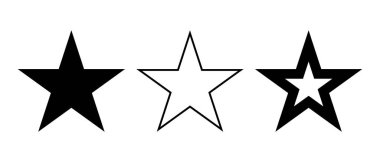 yaratıcı yıldız vektör sanatı.