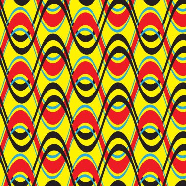 Soyut geometrik şablon vektörü.