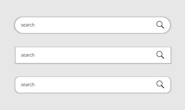 Kullanıcı Arayüzü için arama çubuğu.