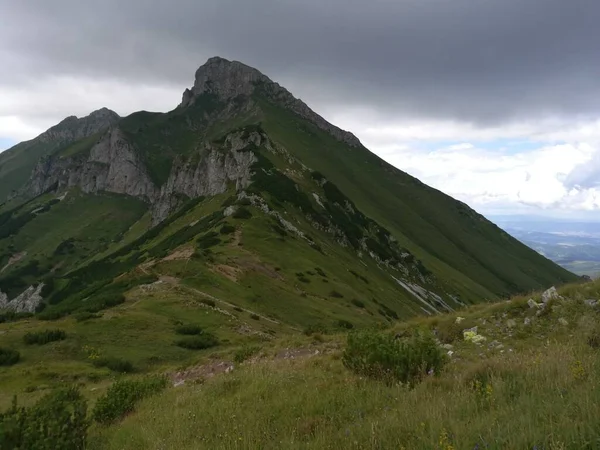 Bellissimo Paesaggio Montagna Alti Tatra Slovacchia — Foto Stock