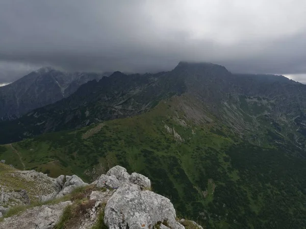 Krásná Krajina Horách Vysokých Tatrách Slovensko — Stock fotografie