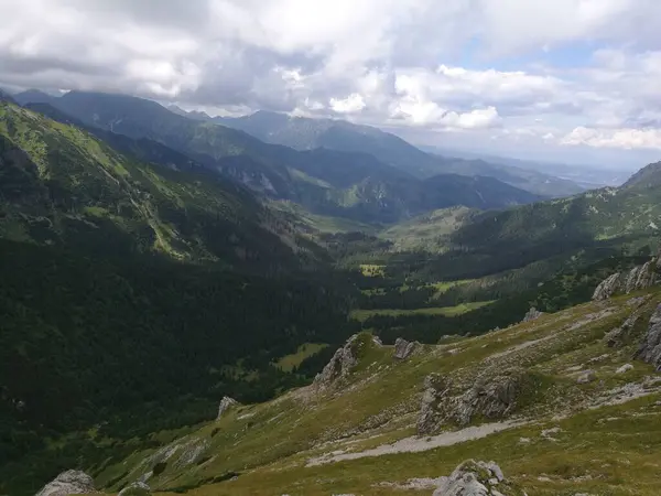 Vackert Landskap Tatrabergen Slovakien — Stockfoto