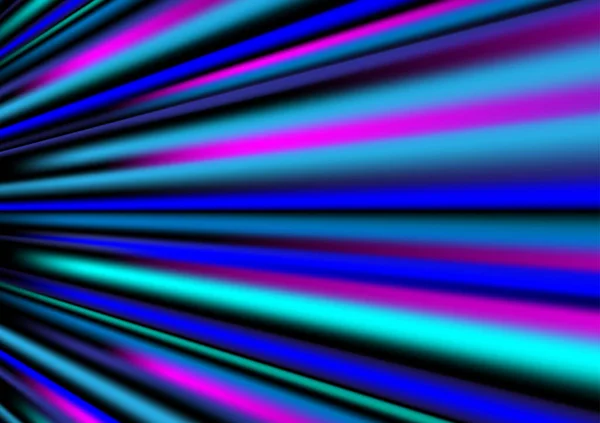 Linhas Que Saem Ângulo Perspectiva Existem Feixes Laser Rosa Azul — Vetor de Stock