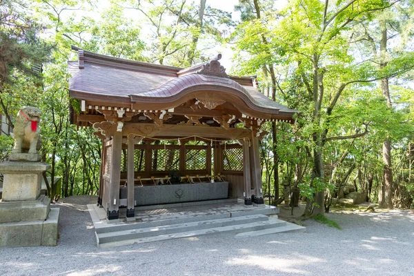 Paisaje Paseo Por Santuario Japón — Foto de Stock