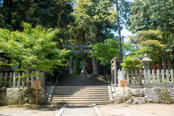 Vista Del Santuario Mikuni Ciudad Sakai Prefectura Fukui Japón — Foto de Stock