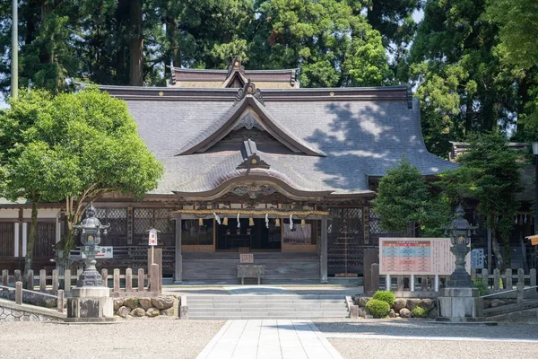 Vista Del Santuario Tsurugi Echizen Cho Prefectura Fukui Japón — Foto de Stock
