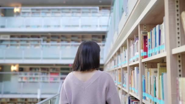 Vidéo Ralenti Une Étudiante Taïwanaise Ans Qui Passe Temps Dans — Video