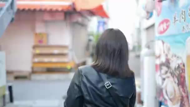 Cenário Mulheres Taiwanesas Seus Mulheres Asiáticas Seus Anos Conversando Lobby — Vídeo de Stock