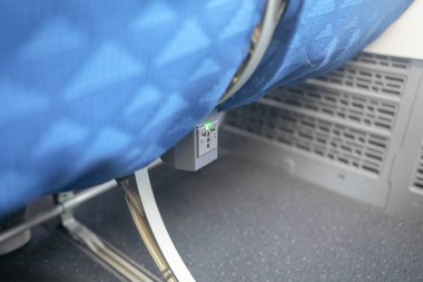 13 Ekim 2024 sabahı erken saatlerde, Jin Air 'in elektrik prizi Gonghang, Jung-gu, Incheon, Güney Kore' deki Incheon Uluslararası Havalimanı 'na park etti..