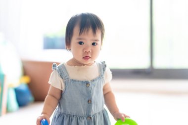 Tayvanlı bir kız, Tayvan 'ın başkenti Tayvan' da yüksek bir apartman dairesinde 20 'li yaşlarında bir erkek ve kadın olan ailesiyle mutlu bir şekilde vakit geçiriyor..