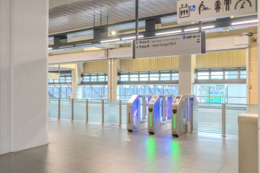 Chan Sow Lin istasyonunda Fraser Business Park Kuala Lumpur Malezya 'da 16 Haziran 2024 sabahı.