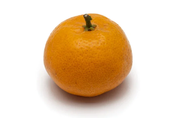 Orange Isolated Shantang Orange White Shantang Burmese Orange White Background — Stock Photo, Image