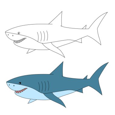 Köpekbalığı Clipart. Su altı Hayvanları Zirvesi Deniz Hayvanı, Deniz Yaşamı ve Deniz Yaşamı