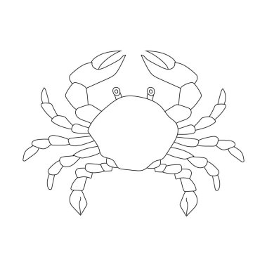 Crab Clipart 'ta. Su altı Hayvanları Zirvesi Deniz Hayvanı, Deniz Yaşamı ve Deniz Yaşamı