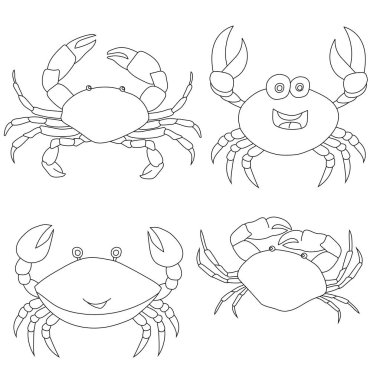 Crab Clipart 'ta. Su altı Hayvanları Zirvesi Deniz Hayvanı, Deniz Yaşamı ve Deniz Yaşamı