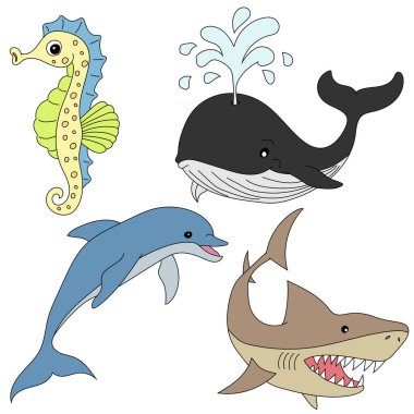 Sucul Hayvanlar Birliği. Deniz Hayvanı Su Altındaki Yaşam 'dan Tırmanır