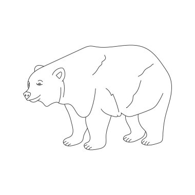 Bear Clipart. Doodle Hayvanlar Tırmanışı. Vahşi Hayvanlar Çizgi Filmi Vahşi Yaşam Aşıkları İçin Tırmanma