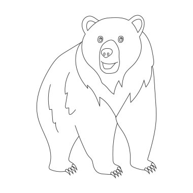 Bear Clipart. Doodle Hayvanlar Tırmanışı. Vahşi Hayvanlar Çizgi Filmi Vahşi Yaşam Aşıkları İçin Tırmanma