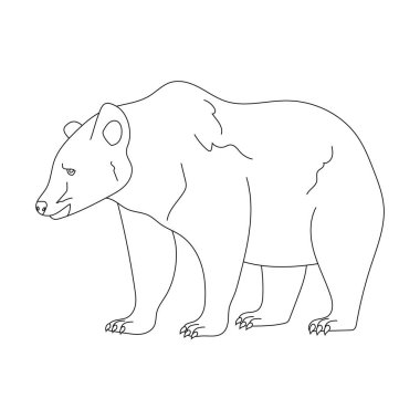 Bear Clipart. Doodle Hayvanlar Tırmanışı. Vahşi Hayvanlar Çizgi Filmi Vahşi Yaşam Aşıkları İçin Tırmanma