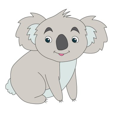 Koala Clipart. Doodle Hayvanlar Tırmanışı. Vahşi Hayvanlar Çizgi Filmi Vahşi Yaşam Aşıkları İçin Tırmanma