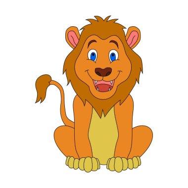 Lion Clipart. Doodle Hayvanlar Tırmanışı. Vahşi Hayvanlar Çizgi Filmi Vahşi Yaşam Aşıkları İçin Tırmanma