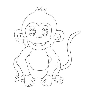 Maymun Clipart. Doodle Hayvanlar Tırmanışı. Vahşi Hayvanlar Çizgi Filmi Vahşi Yaşam Aşıkları İçin Tırmanma