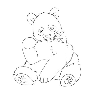 Panda Clipart. Doodle Hayvanlar Tırmanışı. Vahşi Hayvanlar Çizgi Filmi Vahşi Yaşam Aşıkları İçin Tırmanma