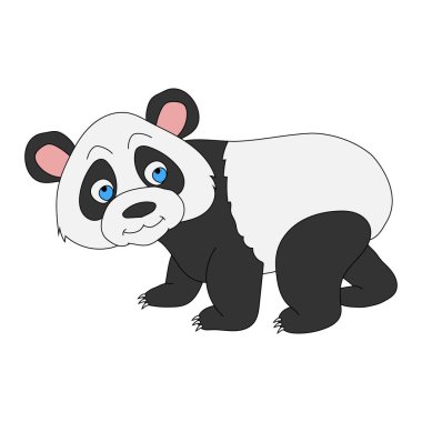 Panda Clipart. Doodle Hayvanlar Tırmanışı. Vahşi Hayvanlar Çizgi Filmi Vahşi Yaşam Aşıkları İçin Tırmanma